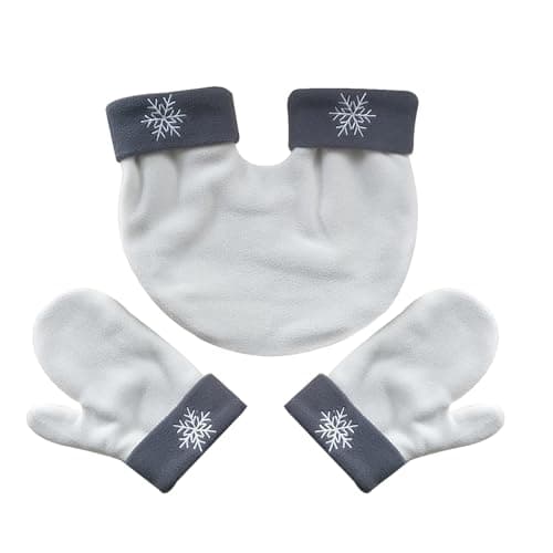Couple Full Finger Gloves – Romantic Handwear Set, Lovers Winter Gloves, Knit Design, Soft Warm Protection | for Christmas Valentines Day New Year Winter Outdoor Travel Evening Casual Street Cold