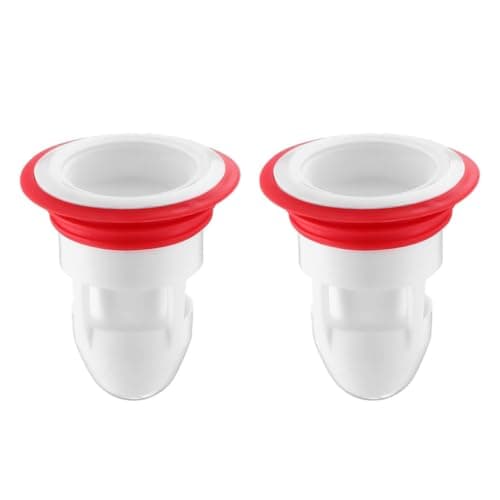 Wear-resistant Drain Plug 2pcs Odor-resistant Silicone Toilet Filters