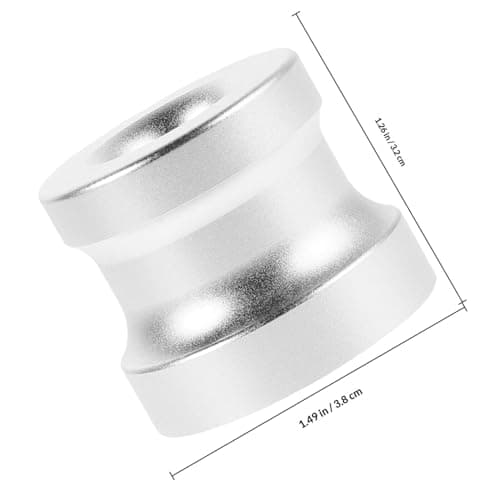 YARNOW Safety Shaving Stand and Toothbrush Holder Aluminum Alloy Lightweight Portable Base with Sleek Modern Design for Bathroom and Travel Kits — view 2