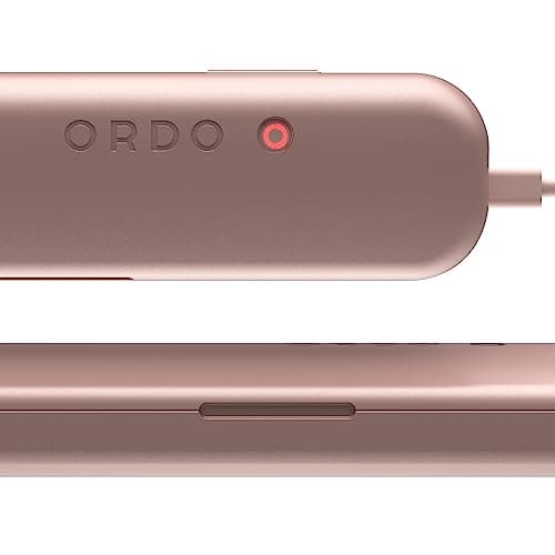 ORDO Sonic+ Toothbrush Travel Case, Portable USB Charging, Rose Gold — view 3