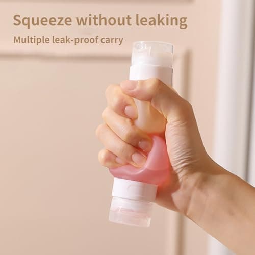 Travel Size Containers Silicone Double-Ended Refillable Squeezable — view 2