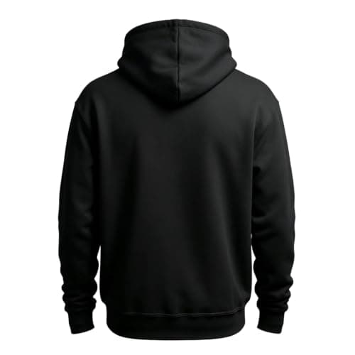 Men Fashion Casual Halloween Skeleton Print Pullover Hooded Sweatshirt Long — view 3