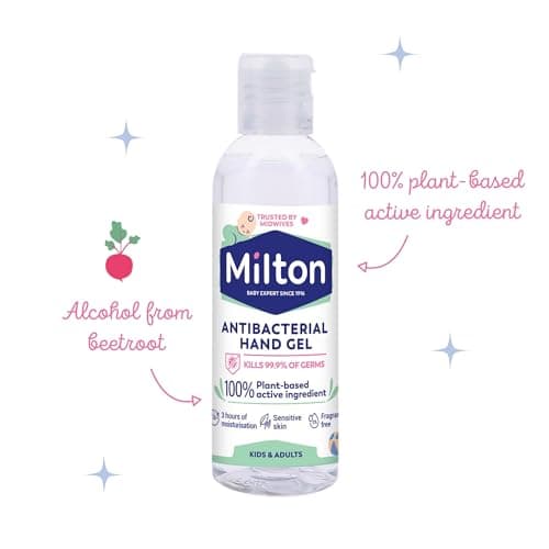 Happy Bees Bundle of 3 Milton Antibacterial Hand Sanitiser Gel 100 ml 3 pack — view 3