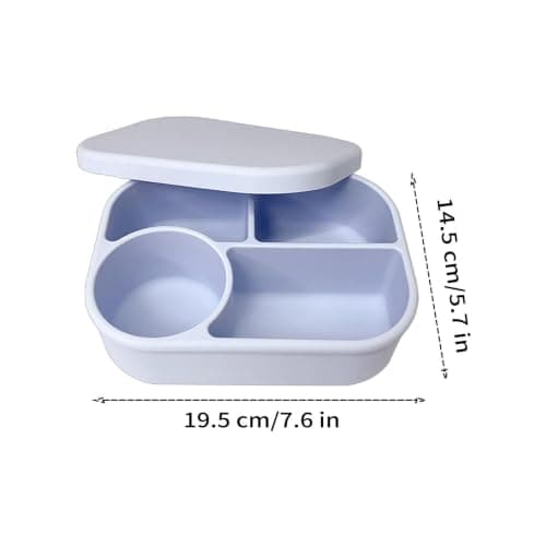 Leakproof Lunch Containers 750ml 4-Compartment Reusable Divider — view 5