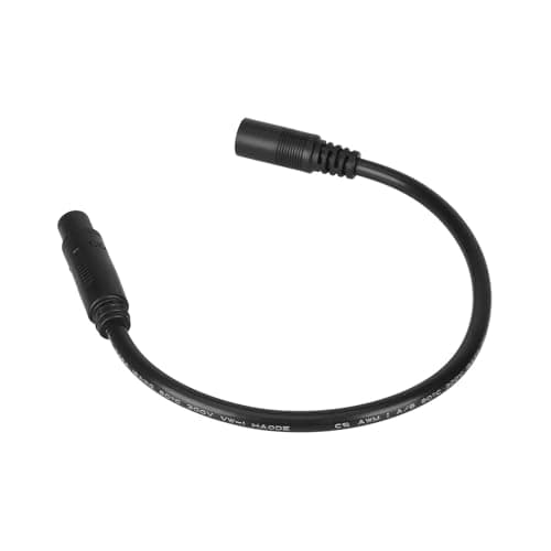Fast DC2.1 to CQ Scooter Power Cable Battery Shockproof Texture Design Universal Charging Plug Adapter