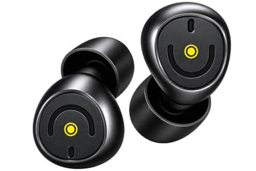 Ear Plugs for Sleeping & Snoring – 50dB Noise Cancelling Reusable Silicone Earplugs for Side Sleepers, Concerts, Travel & Focus | Dual-Core Filter | 3 Sizes S/M/L