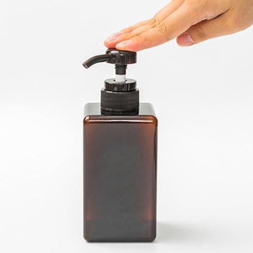 2pcs Ml Brown Plastic Lotion Dispenser Pump Bottle for Home Hotel — view 4