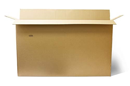 Extra Large Double Walled Bicycle Carboard Box | Flat-Pack Packaging Box for Moving House | Strong Carry Case for TVs, Bikes & Artwork Cardboard Bike Carton for Air Travel | Guitar Shipping Carton — view 4