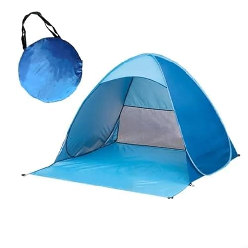 Camping Tent Portable Automatic Camping Tent 2-3 Persons Beach Tent Outdoor Quick Setup Tent With Carring Bag Camping Equipment(Mutlicolor)