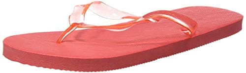EBuyGB Womens Unisex Adult's Flip Flops Bright Foam Summer Sandals Beach Holiday Pool Footwear, Red, 5/6 UK EU — view 6