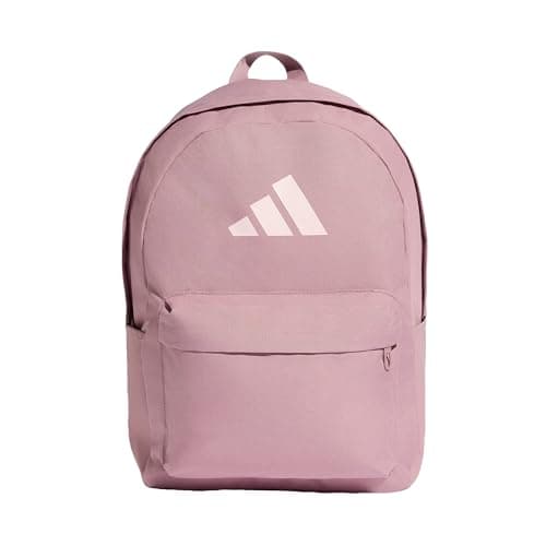 adidas Unisex Classic 3Bars Backpack, magic mauve/Distilled Pink, One Size