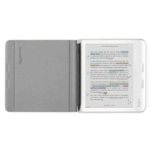 Kobo Libra Colour Stylus Cover Case, Sand Beige — view 2