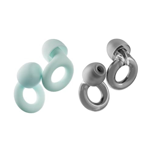 Loop Earplugs Everyday Bundle (2-Pack) – Quiet 2 + Engage 2 | Reusable Ear Plugs for Sleep, Focus, Noise Sensitivity, Socializing & More | 24 dB/16 dB Noise Reduction