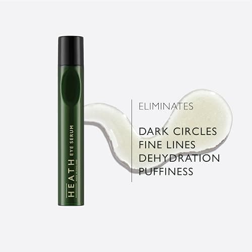 Heath Men’s Eye Serum 18ml, Revitalising Eye Cream, Hydrate Eyes, Anti-Ageing, Refreshes Under Eye Dark Circles, Minimise Wrinkles, Moisturiser, Gift For Him, Travel Size, Vegan and Cruelty Friendly — view 4