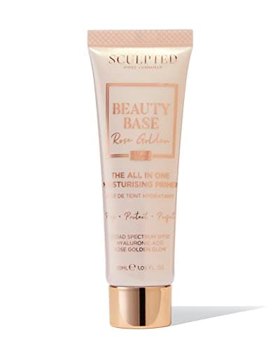 Sculpted by Aimee Beauty Base Mini 3-in-1 Primer, Rose Golden, 30ml