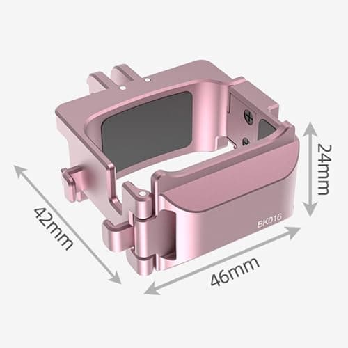 Aluminum Alloy Quick-Release Mount for Action, Rose Gold — view 3