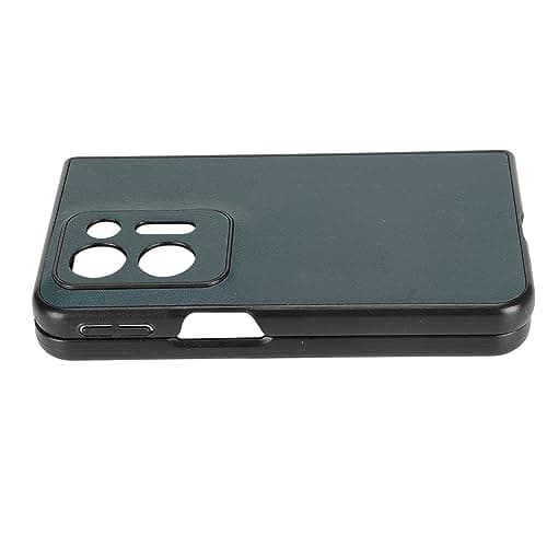 Aramox Genuine Leather Phone Case for Find N2, Slim Shockproof (Green) — view 3