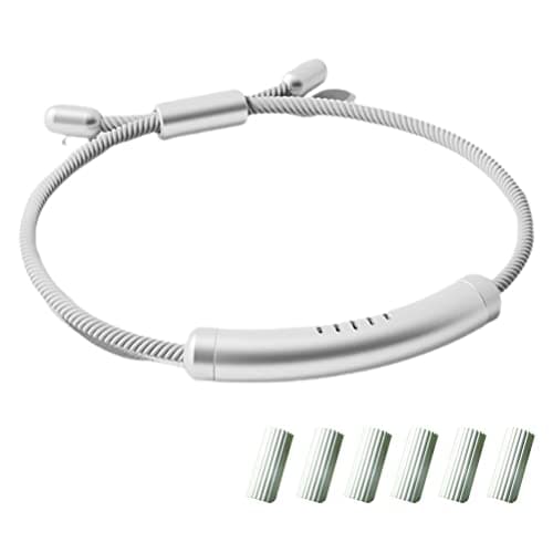 Mosquito Repellent Bracelet, Adjustable Natural Essential Oil Mosquito Repellent Bracelet with 6 Refill Sticks for Kids & Adults