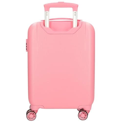 Hello Kitty My Favourite Bow, Cabin Suitcase, Children's Suitcase, Made of ABS, Four Double Wheels with Multi-Directional Swivel, Practical Interior with Two Compartments of Elastic Rubbers., pink, 33 — view 3