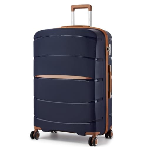 Kono 28 Inch Large Hard Shell Suitcase PP Lightweight Travel Luggage