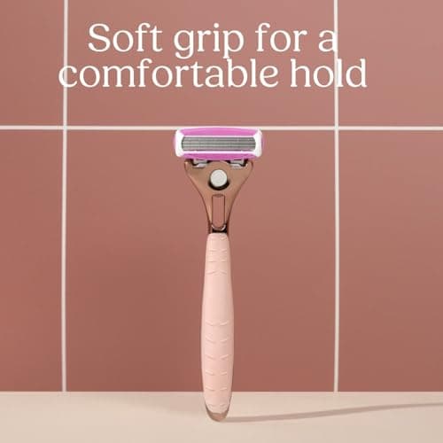WILKINSON SWORD - Quattro For Women | Premium Metal Rose Gold | Razor Handle + 4 Blade Refills — view 3