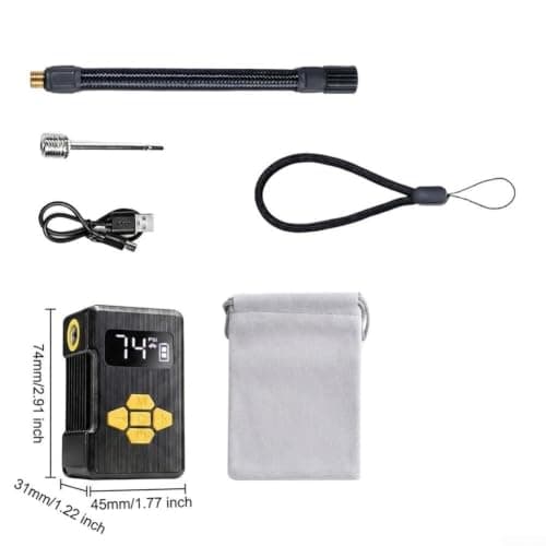 for mini Electric Pump 130PSI For Bike Motorcycle for mini — view 3