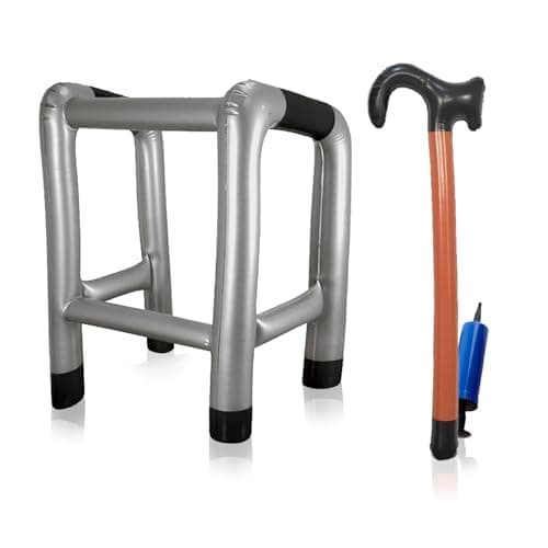 Inflatable Zimmer Frame Frame Walking Sticks + Inflatable Walking Stick