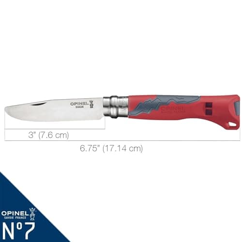 Opinel Kids Knife N ° 07 Outdoor Junior Red — view 3