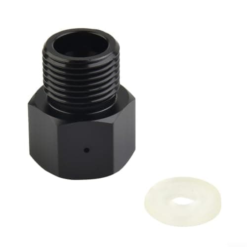 T21-4 to W21.8-14 Gas Cylinder Adapter Brass Converter for Tank Regulator Aquarium Beer Keg UK EU Standard Fitting — view 2