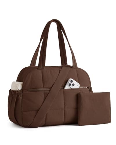 BAGSMART Women's 20L Travel Bag Weekend Overnight Gym Duffle Set
