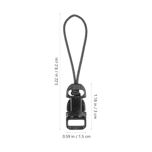 WHAMVOX 10pcs Quick Release Camera Strap Connector Buckle Set with Mini Qd Loops, Thickened Adapter for Dslr and Mirrorless Cameras, Suitable for Rapid Strap Replacement — view 2