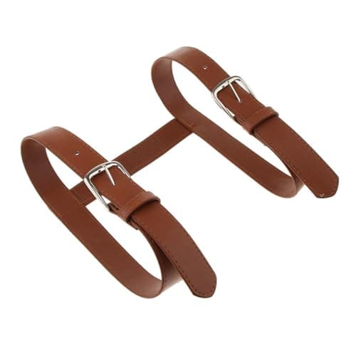 ulafbwur Blanket Belt Carry Strap Elastic Adjustable Faux Leather Handle Wide Application Blanket Carry Strap for Home Blanket Belt Rug Carrier