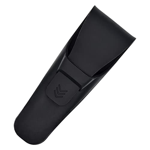 Skyzone Razor Protector Case - Waterproof Silicone Travel Cover for Manual Razors, Storage Organizer (Black)