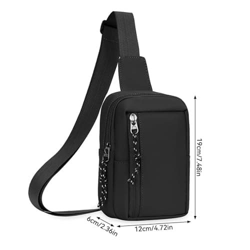 Fantasyon Small Sling Bag, Waterproof Crossbody Chest Pack — view 3