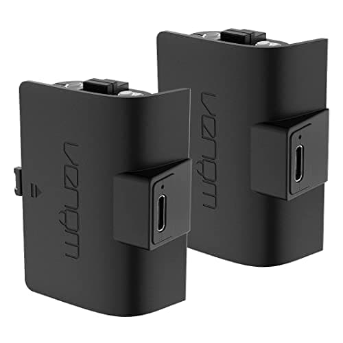 Venom High Capacity 1100mAh Rechargeable Battery Twin Pack - Black (Xbox Series X & S/Xbox One) — view 4