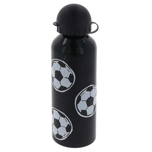 HOX 500ml Single Wall Stainless Steel Flip-Top Lid Water bottle | Eco-Friendly Reusable BPA-free | rust-resistant, Leak & Spill Proof | Ideal for Travel, Gym, Sports, Black
