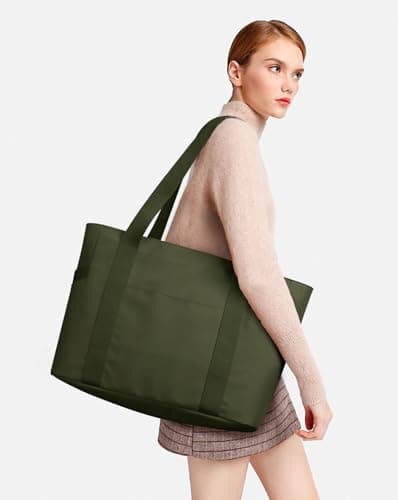 KALIDI Work Bag for Women Tote Bag w/Laptop Compartment for School Office — view 2