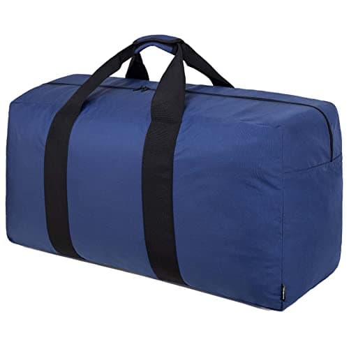Vorspack 10L Extra Large Foldable Duffle Bag for Travel, Camping, Blue