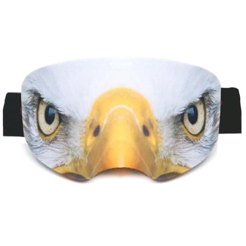 RALSPEC Snowboard Ski Goggle Lens Protector Anti Scratch Protective Cover For Skiing Goggles Soft Microfibre Sock - Eagle — view 6