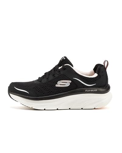 Skechers Women's D'Lux Walker Infinite Motion, Black, 6 UK