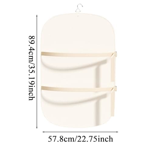 Thin Compression Board, Portable Wardrobe Organizer, Ultra thin 1cm board with space saving, Dustproof fabric clothes cover, fold design, Travel packing for shirt Smart Storage Folder — view 2