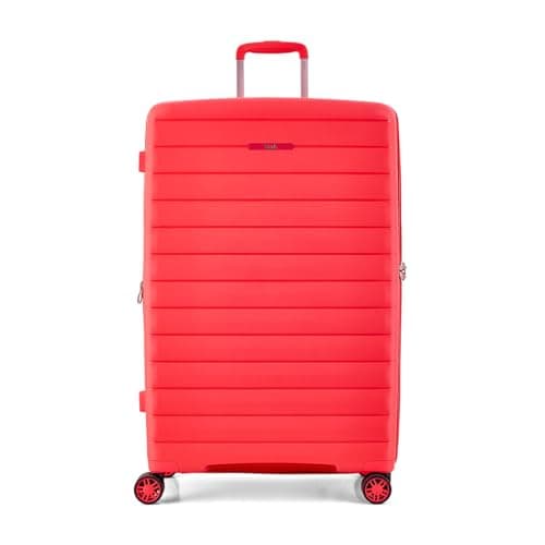 Rock Palma Large 102/117L Hard Shell Suitcase - Coral