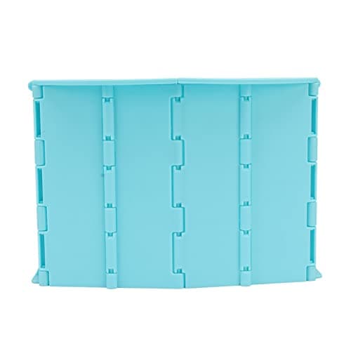 Jiawu Portable Kids Potty Training Toilet, Foldable Toddler Travel Potty for Camping Emergency, Easy Clean ABS Baby Toilet with Storage Bag, Compact Car for Road Trips Outdoor — view 3