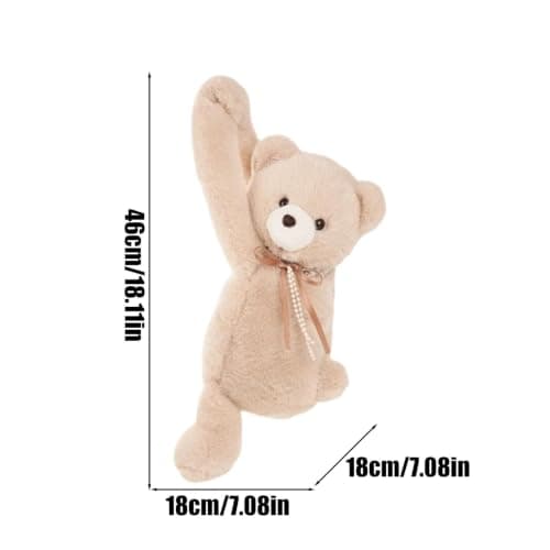 Tissue Holder For Car | Plush Cute Space-Saving Animal Storage Organizer — view 5