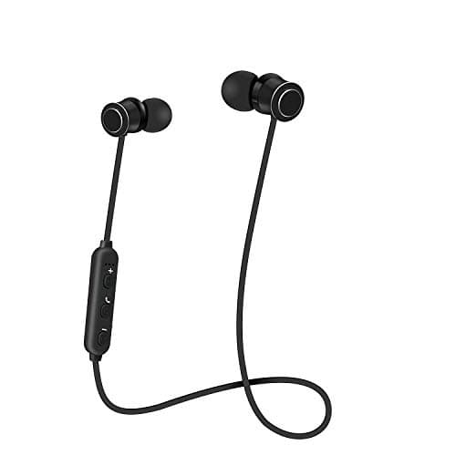 groov e Metal Buds - Wireless Earphones with Remote & Mic - Bluetooth Connectivity - Neckband Headphones with Ergonomic Design - USB Charging - 4hrs Audio Playback - Black — view 5