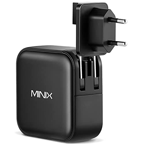 MINIX P3 100W Turbo 4-Port GaN Travel Wall Charger USB C PD Power Adapter — view 3