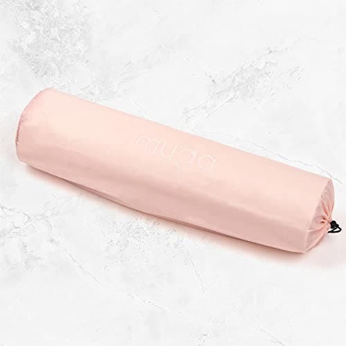 Myga Yoga Mat Bag - Compact Carry Bag for Yoga, Pilates, Fitness & Exercise Mat with Adjustable Strap for Women & Men - Lightweight Waterproof Travel Bag for Home Gym and Studio - Pink — view 4