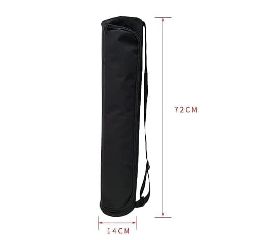 Losuya Portable Yoga Mat Bag Waterproof Backpack Shoulder Bag for Yoga, Fitness and Exercise, Black — view 5