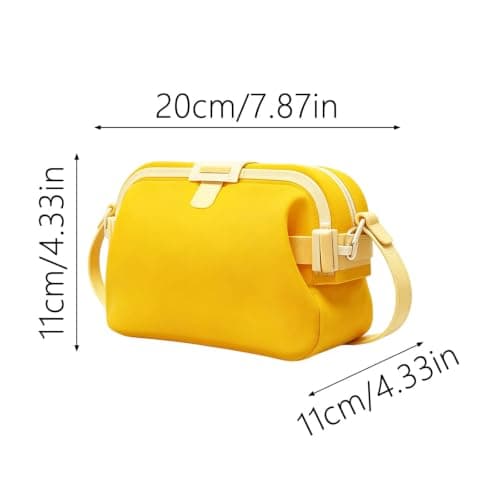Waterproof Silicone Bag Multipurpose Swimming Equipment Pouches Foldable Swim Tote Bags with Adjustable Shoulder Strap for Wet Clothes Beach Gym Travel Outdoor Picnic Camping — view 6