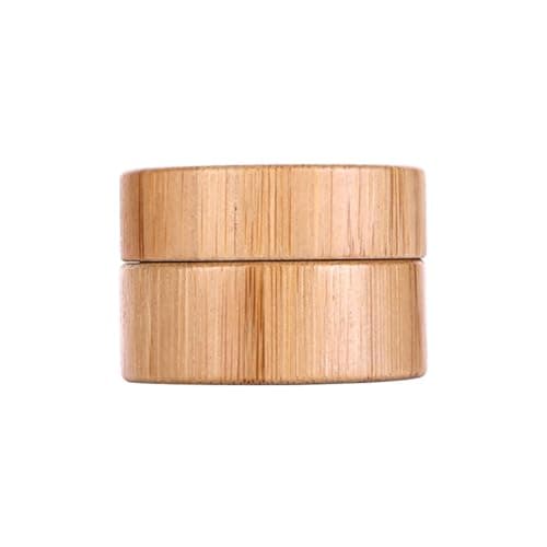Cream Jar Cosmetic Container Refillable 30g Bamboo for Lotions